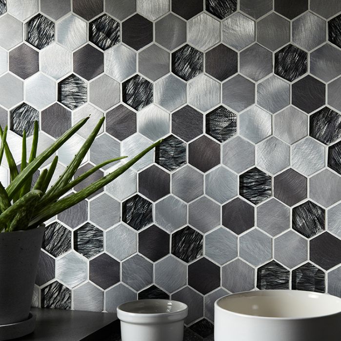 g30200_colby_black_mix_glass_metal_hexagon_mosaic_
